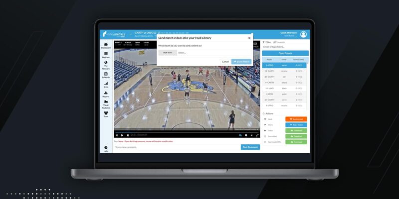 Easier workflows in Volleymetrics are headed your way